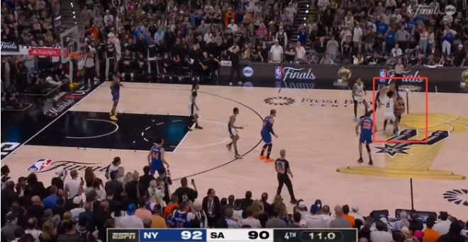 NBA夏联：马刺狂输7人上双老鹰27分 韩国李贤重4中0吞蛋
